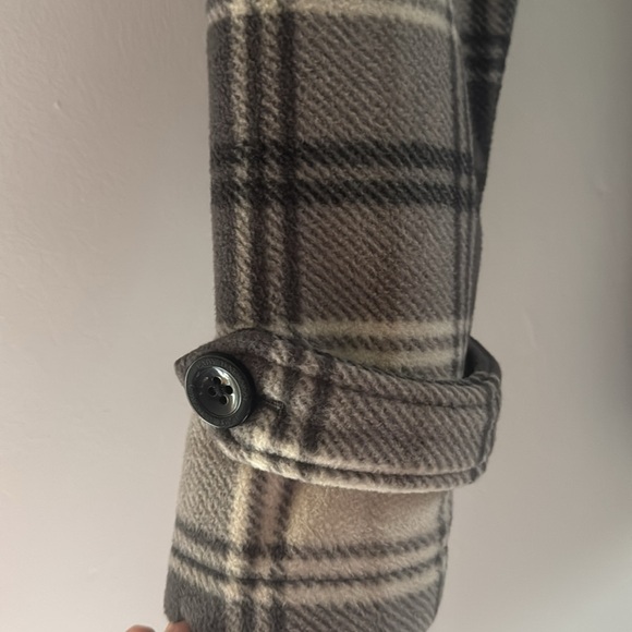 LADY HATHAWAY WOMENS DOUBLE BREASTED FLEECE BELTED JACKET SIZE L LNC - Picture 8 of 9